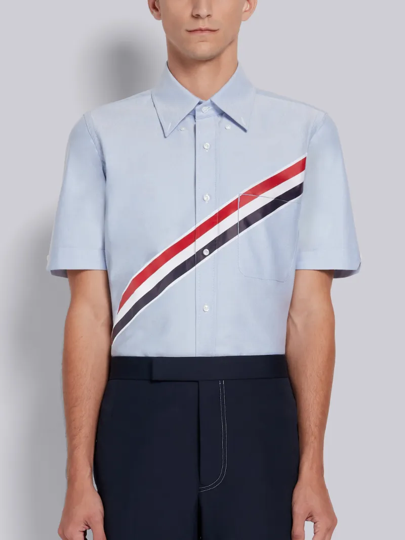 Thom Browne プリントストライプシャツ