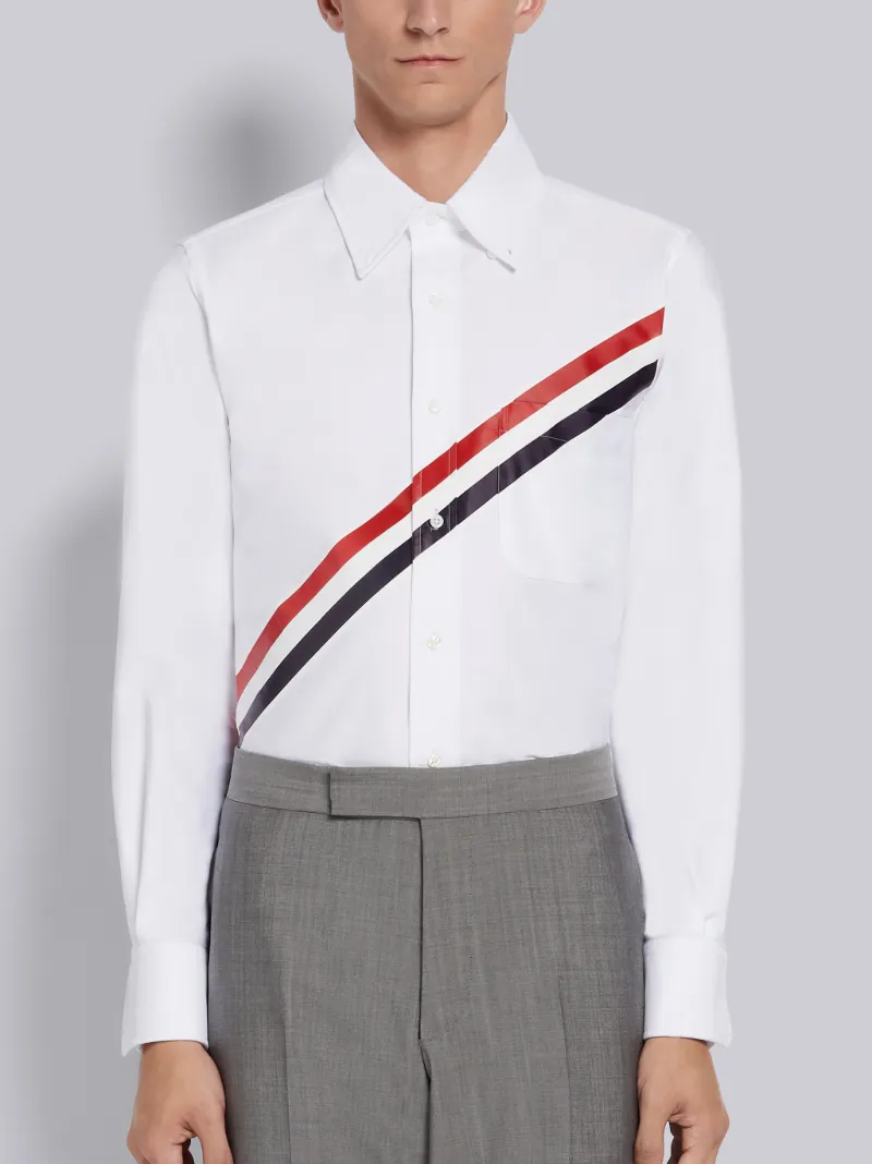Thom Browne プリントストライプシャツ