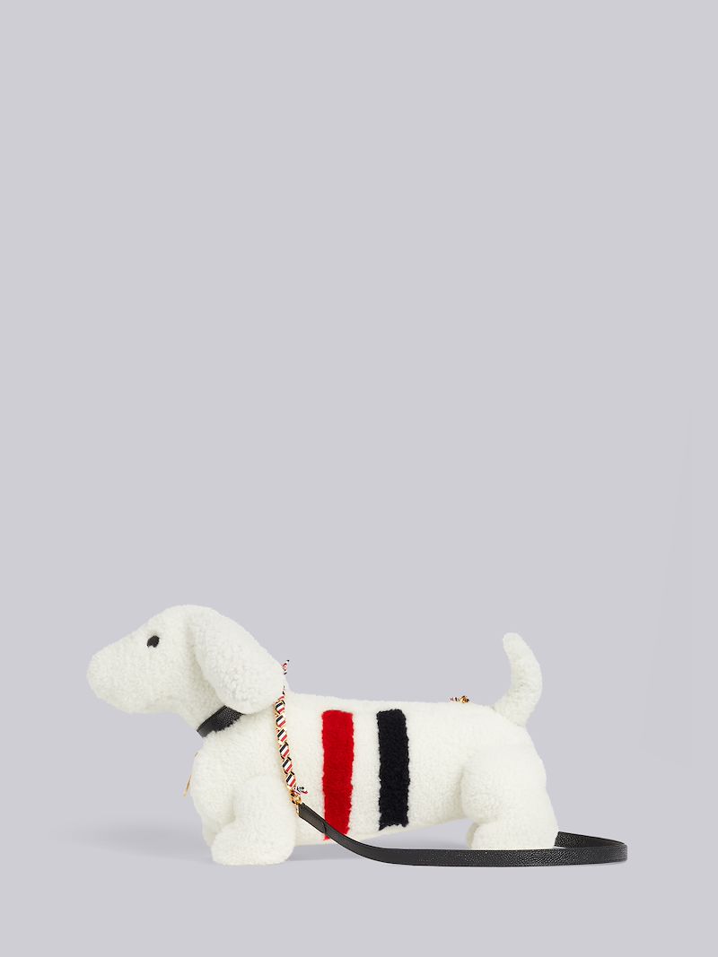 ヘクターショルダーバッグ ミニホワイト Thom Browne 公式オンラインサイト