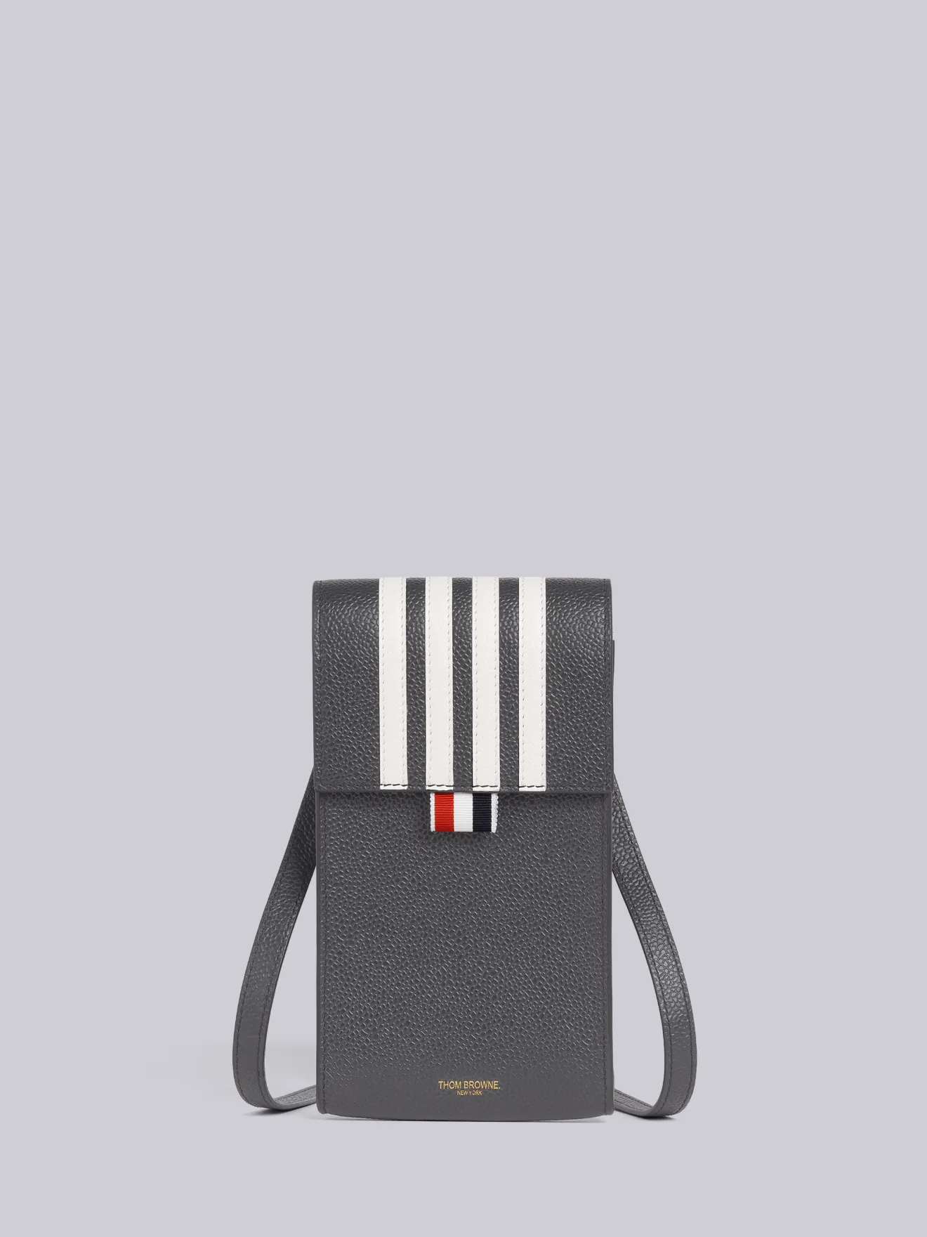 ストライプ スマホケースグレー | Thom Browne 公式オンラインサイト