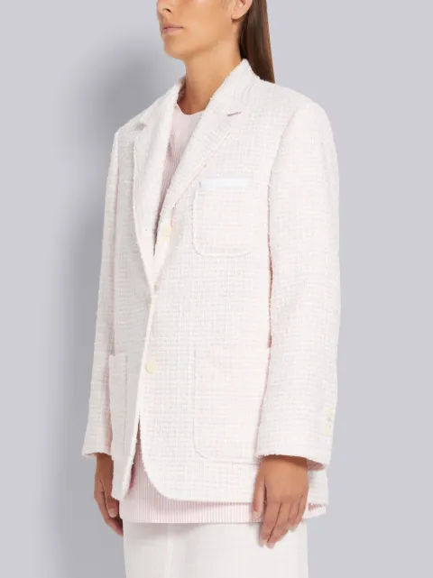 THOM BROWNE フード付きホワイトジャケット120
