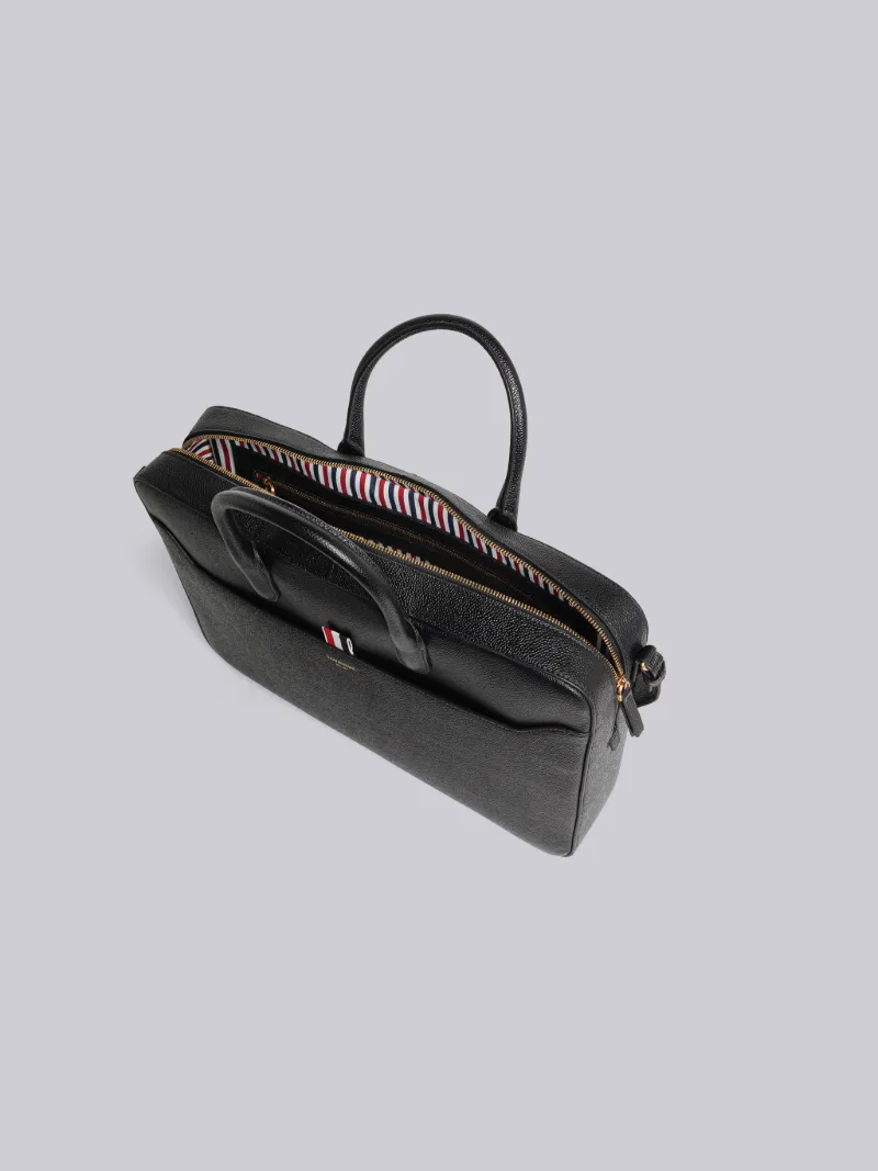 THOM BROWNE レザービジネスバッグ THOM BROWNE レザービジネスバッグ