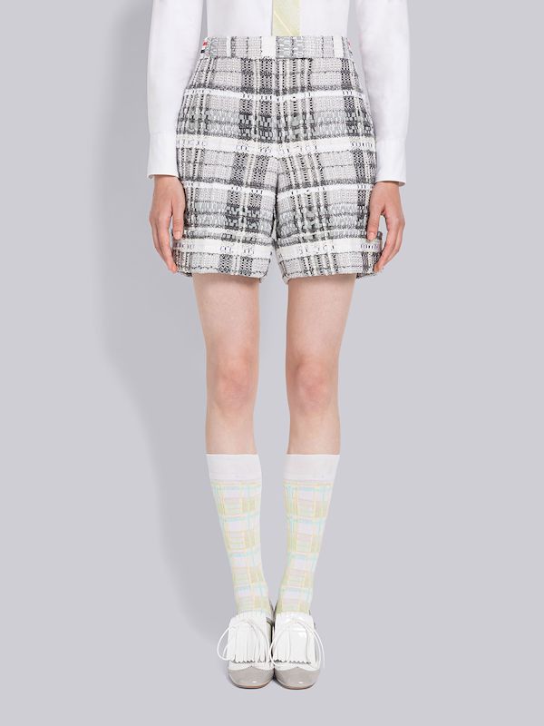 フレイド マドラス シェニールツイード ローライズ ショートパンツ