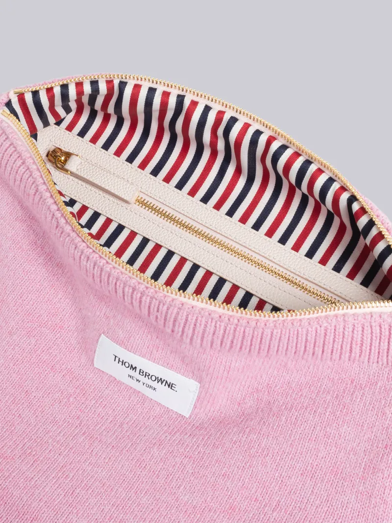 THOM BROWNE バックプリントピンクストライプ オーバーシャツ38 