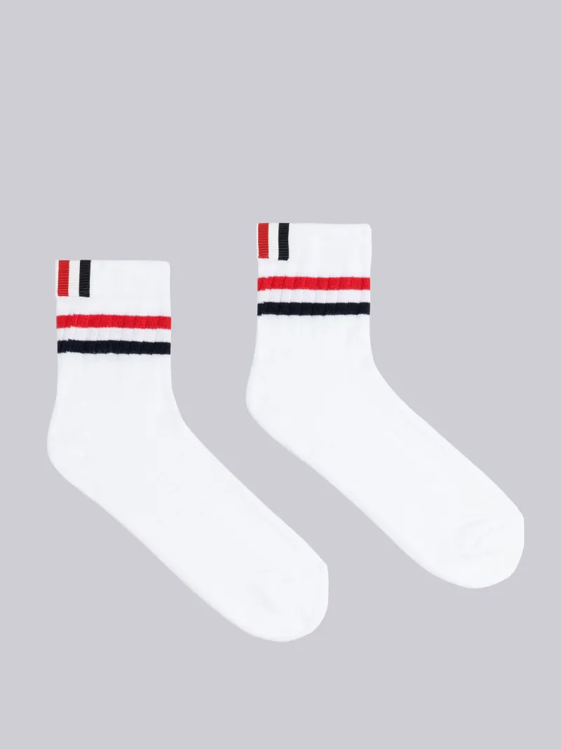 THOM BROWNE アンクルリブソックス THOM BROWNE アンクルリブソックス