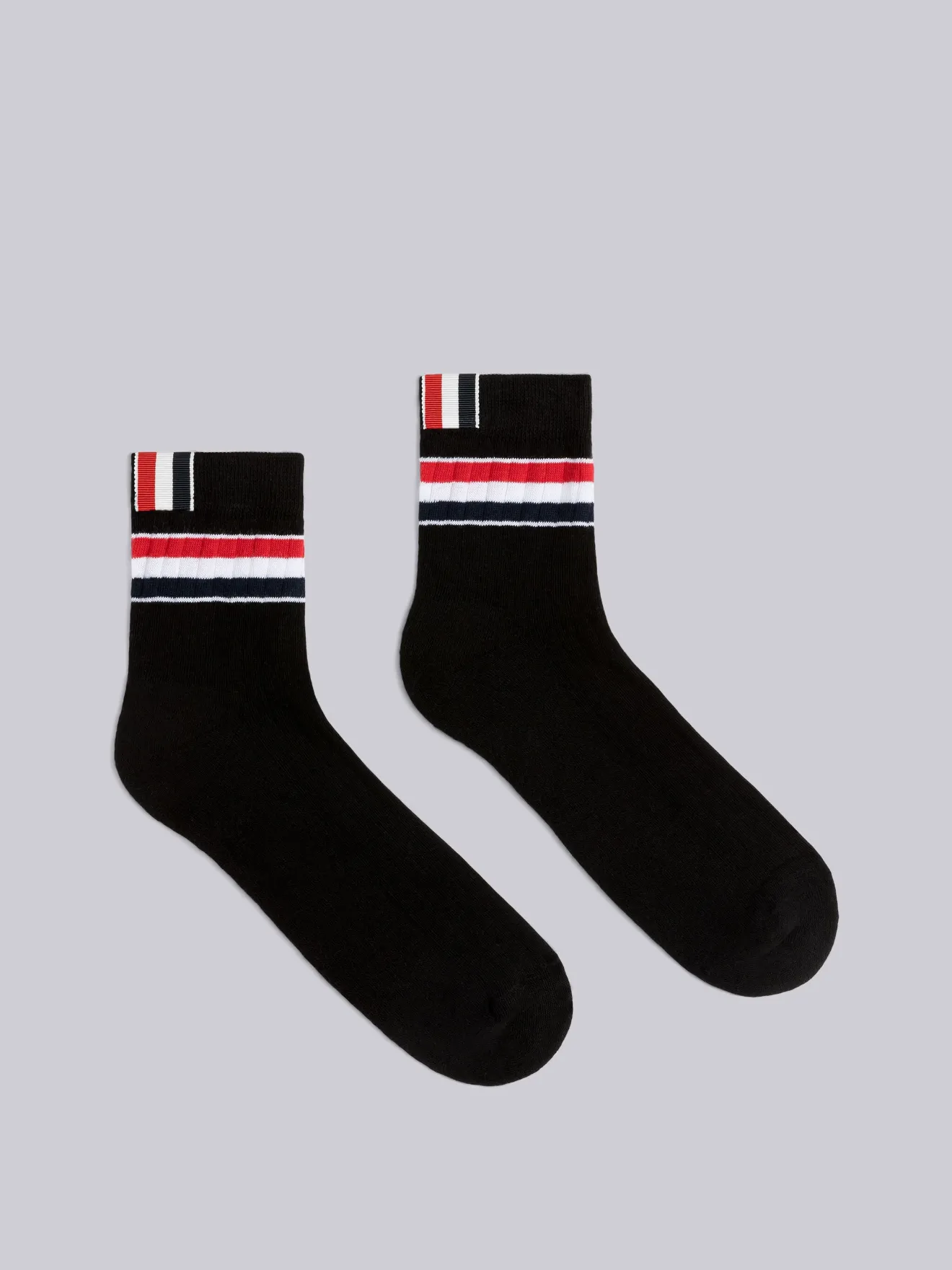 THOM BROWNE アンクルリブソックス THOM BROWNE アンクルリブソックス