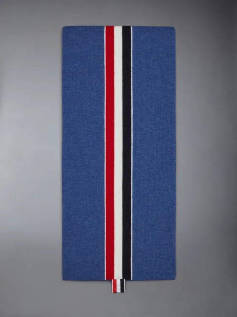 4-Bar stripe cashmere scarfグレー | Thom Browne 公式オンラインサイト