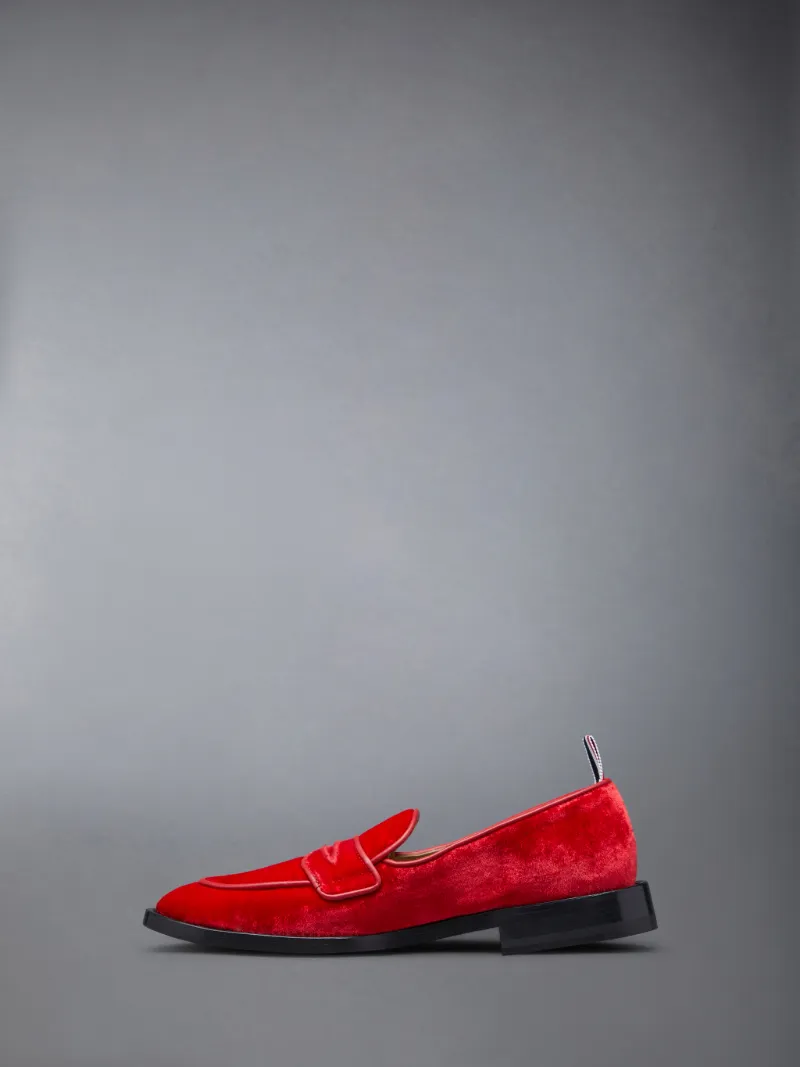 thom browne ローファーベルベット