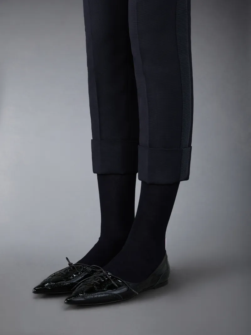 THOM BROWNE レディース　ウィングチップ　靴下付き THOM BROWNE レディースウィングチップ靴下付き