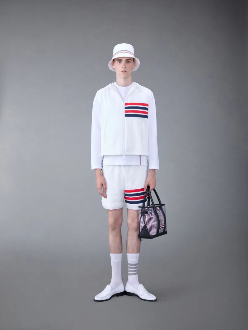 ジャージ オーバーサイズ Tシャツホワイト | Thom Browne 公式 