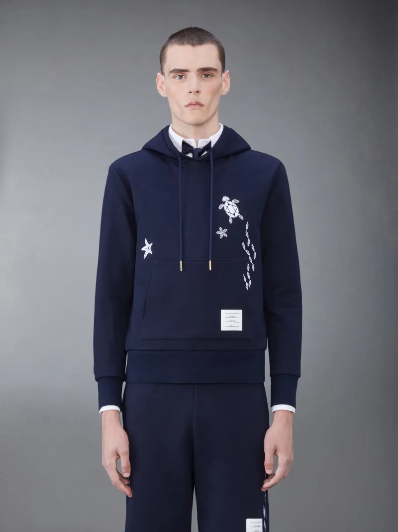 クラシック 航海 パーカーブルー | Thom Browne 公式オンラインサイト