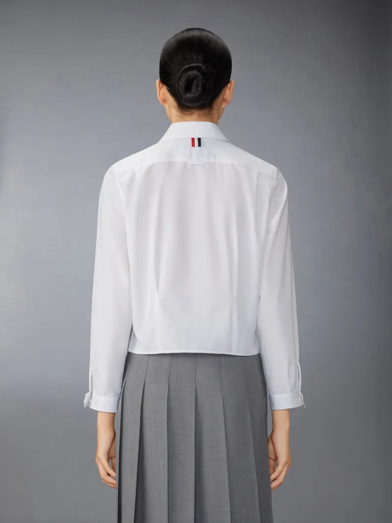 t.japan シャツボックスクロップドシャツ