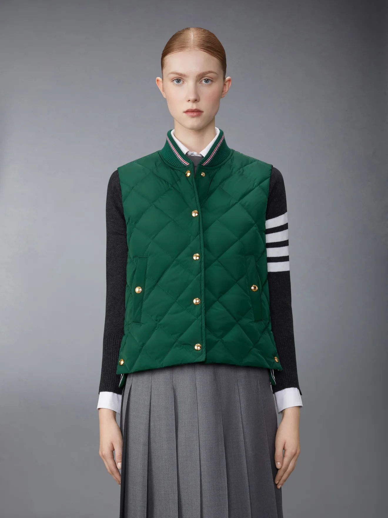 SSOOOK グースフィール ダウンベスト3 801 オリーブグリーン SM SSOOOK グースフィール ダウンベスト3 801 オリーブグリーン SM