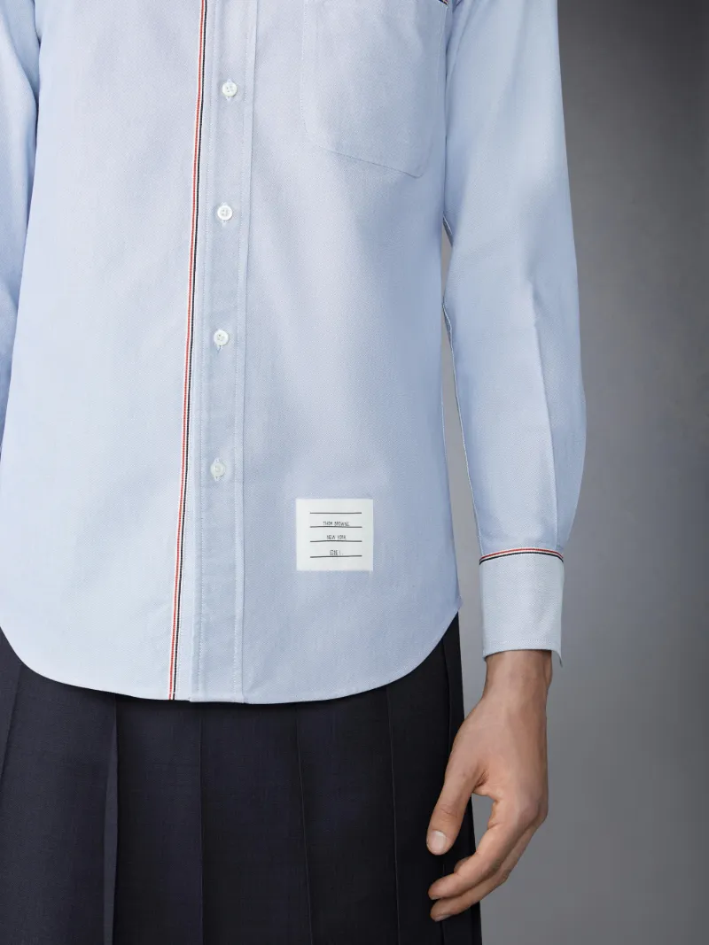 THOM BROWNE トリコ グログラン BDシャツ サイズ0｜ファッション