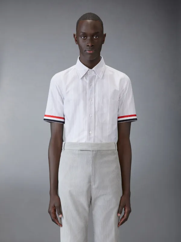 エンブロイダリー ホエール オックスフォードシャツホワイト | Thom Browne 公式オンラインサイト