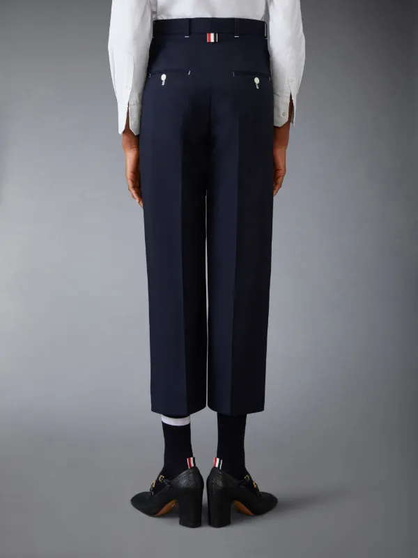 THOM BROWNE(トム・ブラウン) トリコロール スラックス パンツ グレー サイズ 40｜【公式】カインドオルオンライン  ブランド古着・中古通販【kindal】