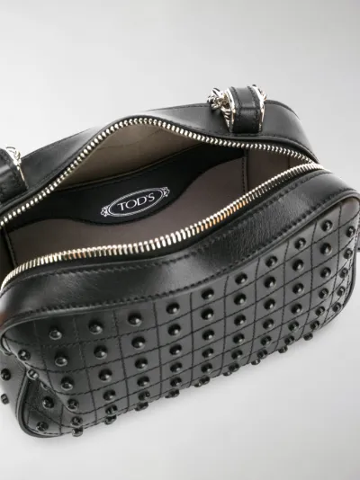 Tod's Borsa a tracolla con gommini nero | MODES