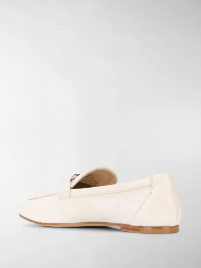 tod's crocodile effect loafers