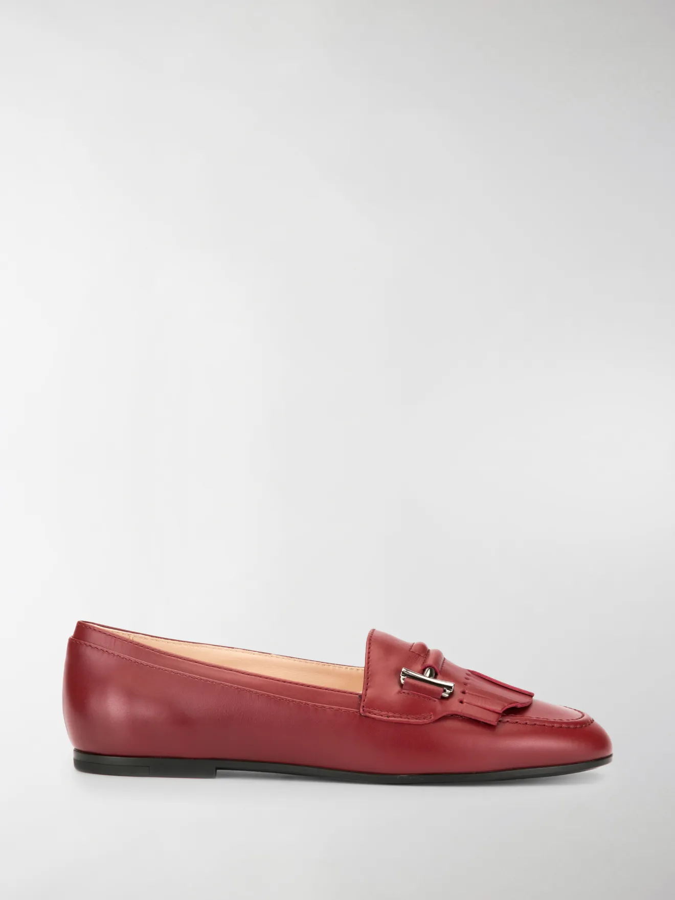 tod's double t quilted loafers