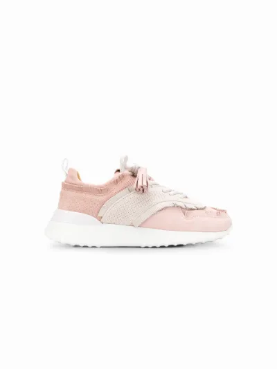 tod's fringe suede sneaker