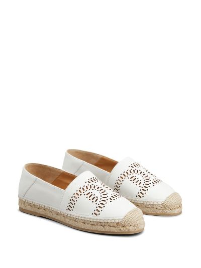 Perforated espadrilles best sale