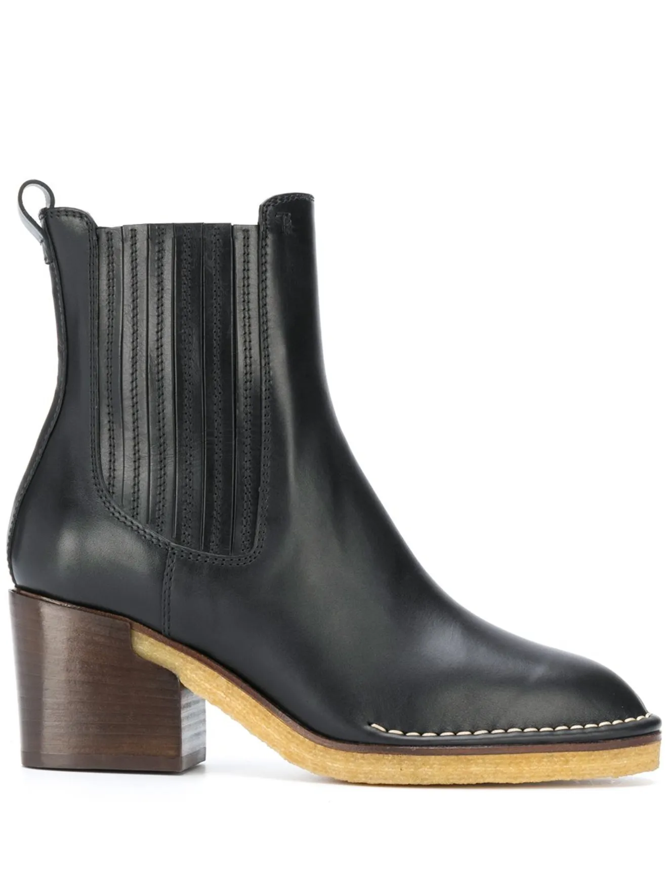 Tod's Stivaletti Chelsea con tacco alto nero | MODES