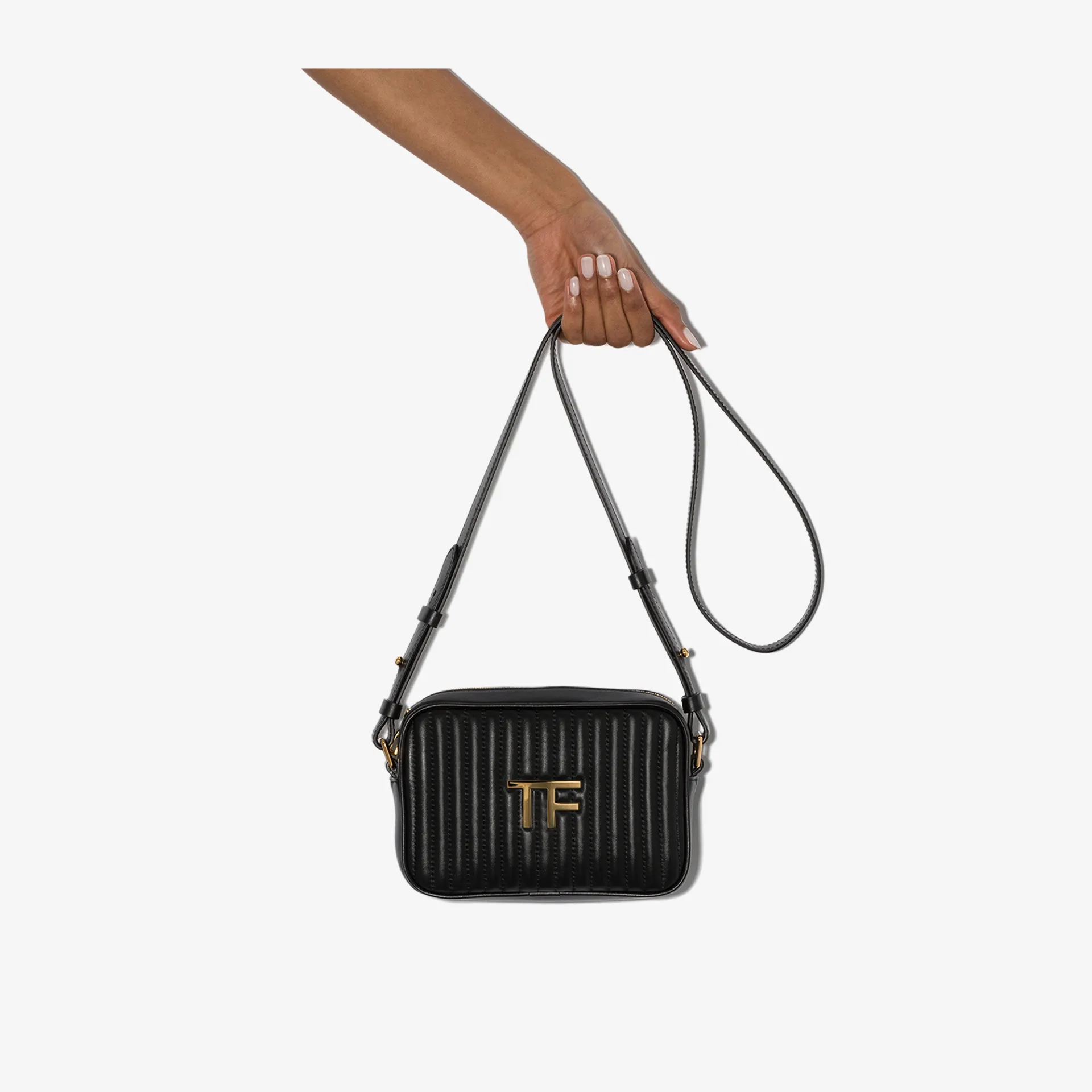 tom ford black leather bag