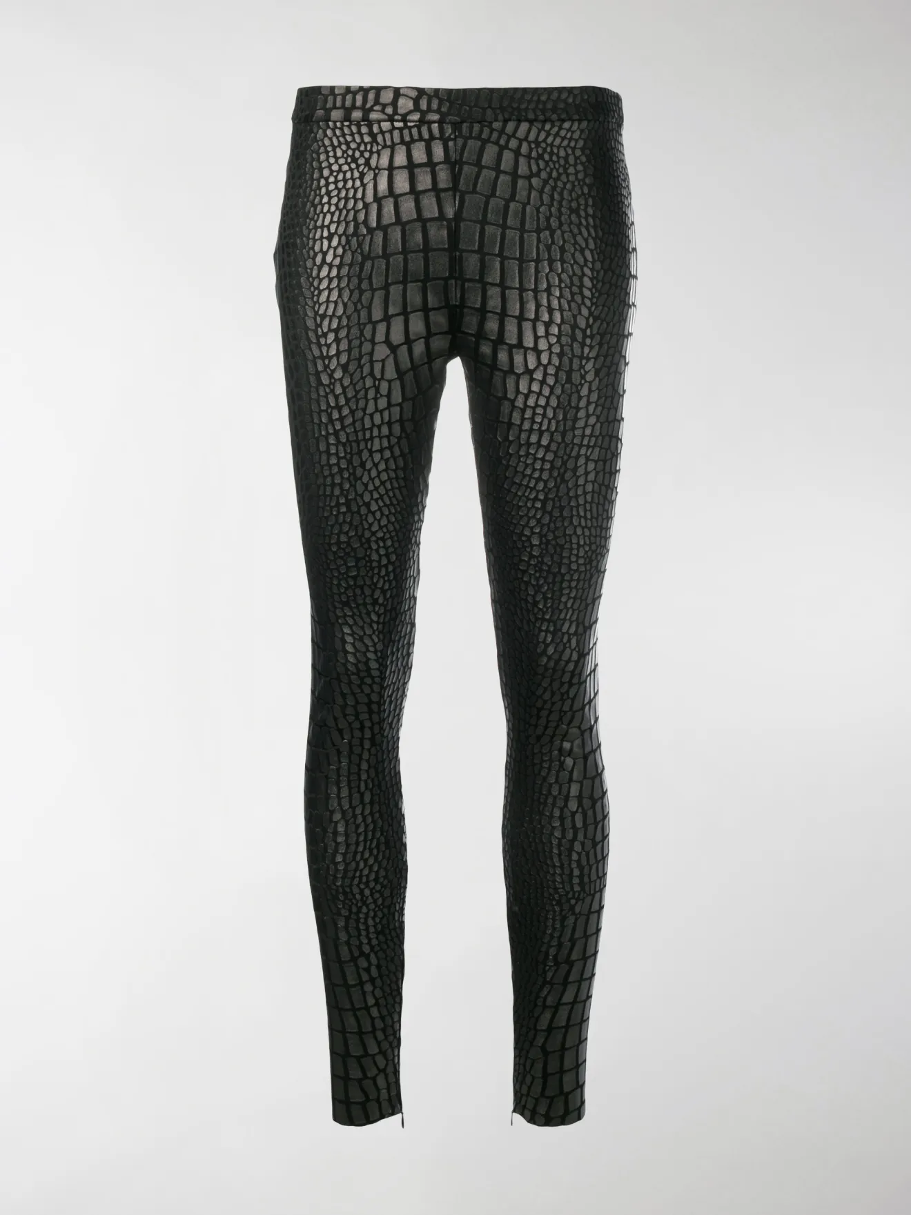 TOM FORD croc-effect leggings black | MODES