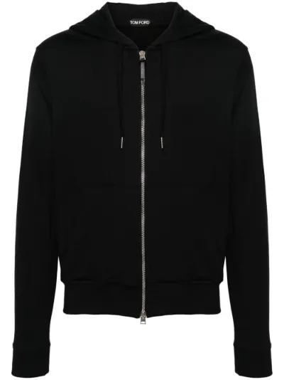 TOM FORD jersey zip up hoodie Eraldo HR