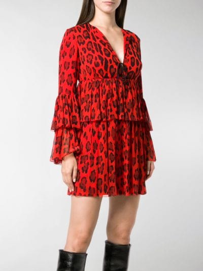 tom ford leopard dress