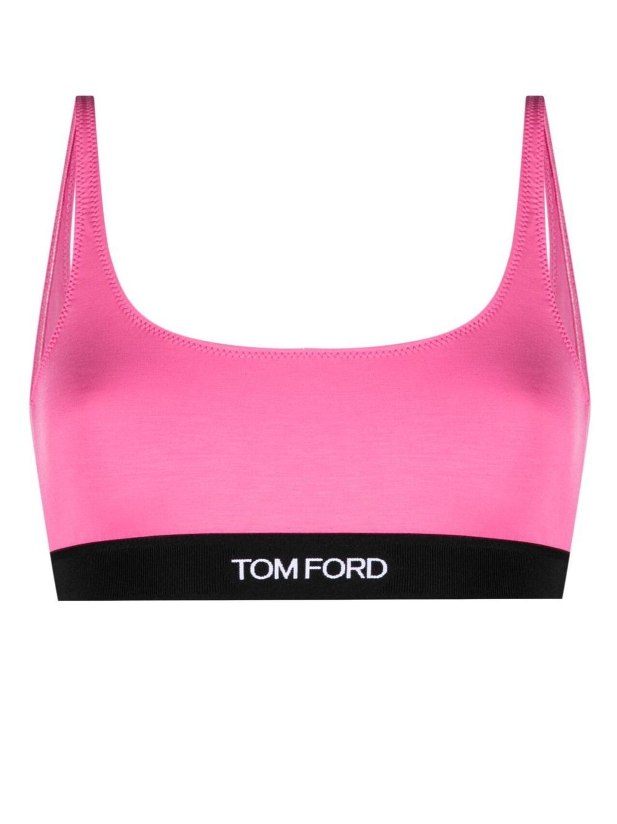 logo-trim stretch bralette | TOM FORD | Eraldo.com