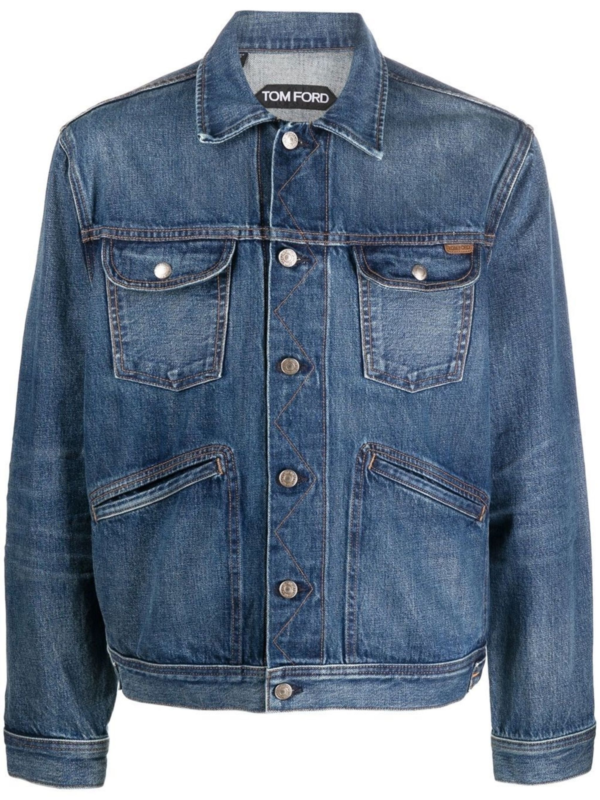 multi-pocket denim jacket | TOM FORD | Eraldo.com