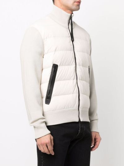 padded zip-fastening jacket | TOM FORD 