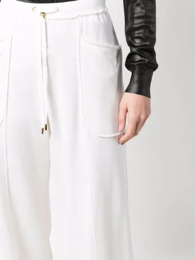 TOM FORD Pantaloni dritti con coulisse bianco | MODES