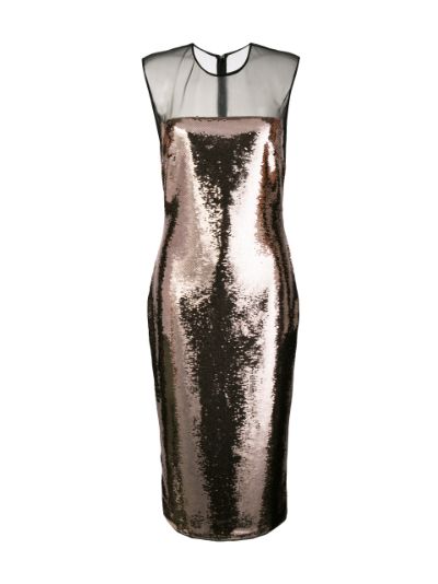 tom ford sequin midi dress