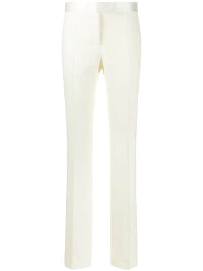 silk waistband tailored trousers | TOM FORD 