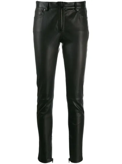 TOM FORD Skinny leather biker trousers 