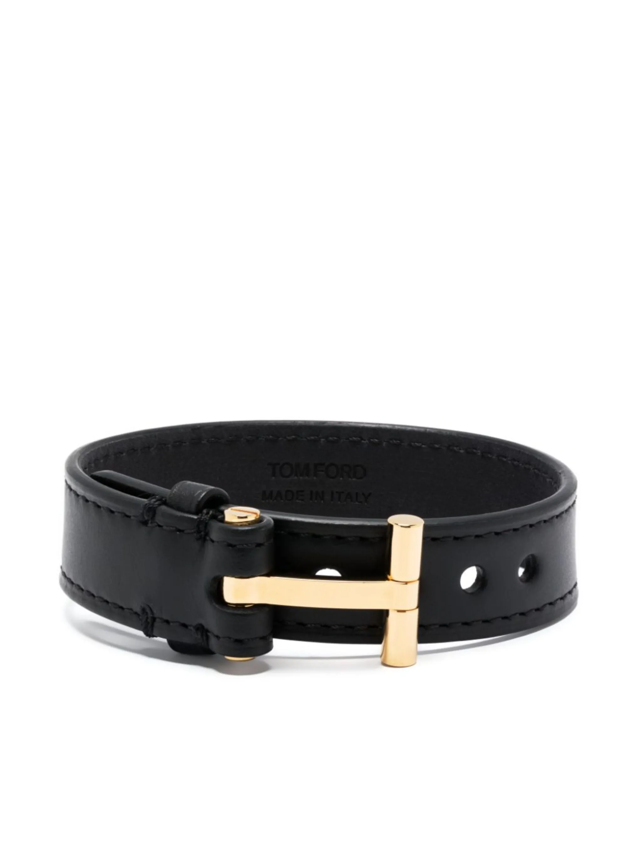 TOM FORD T hinge leather bracelet Eraldo DE