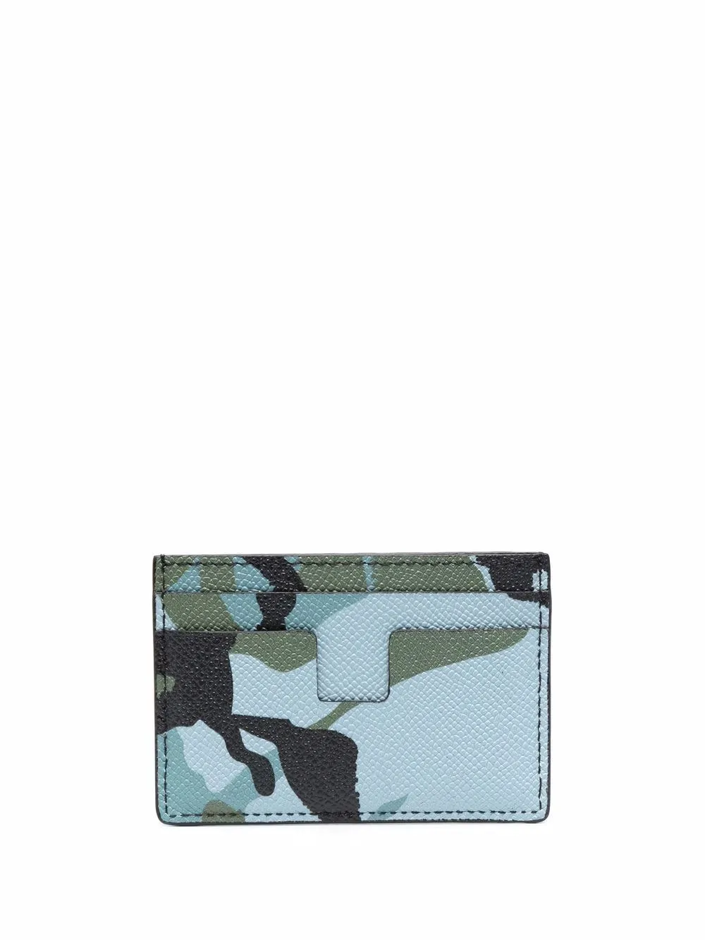 T-Line camouflage-print cardholder | TOM FORD 