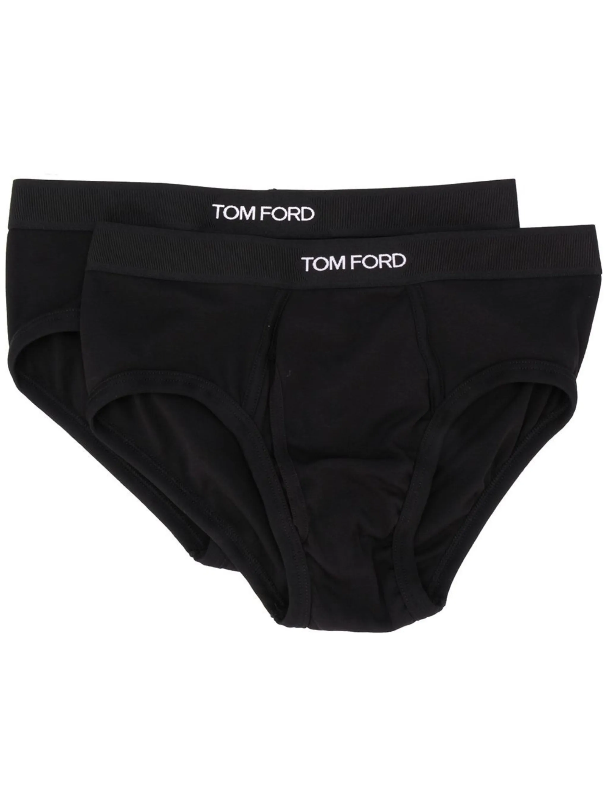 Two Pack Logo Waistband Briefs Tom Ford