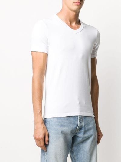 V-neck cotton T-shirt | TOM FORD 