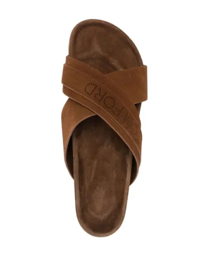 TOM FORD Wicklow logo suede sandals | Eraldo.com HR