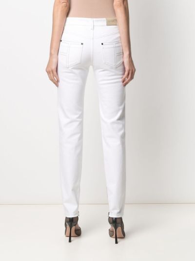 zip cuff jeans