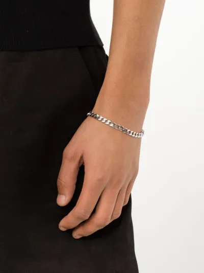 ★エレガントなデザイン【Tom Wood】Frankie Bracelet silver Tom Wood Frankie Sterling Silver Bracelet | Silver | FARFETCH