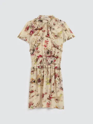 cosmic floral dress