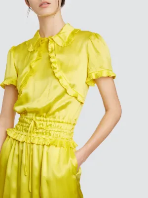 silk charmeuse dress