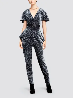 velvet stolen heart jumpsuit