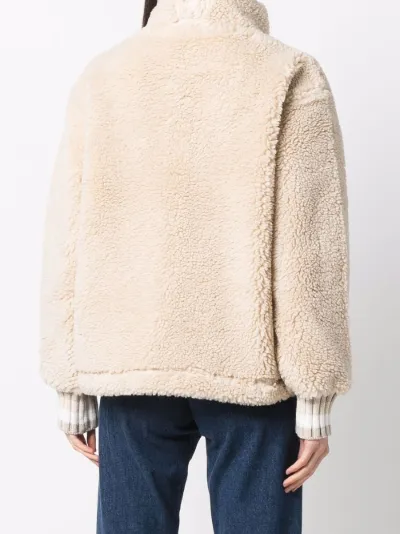 faux fur jacket tommy hilfiger