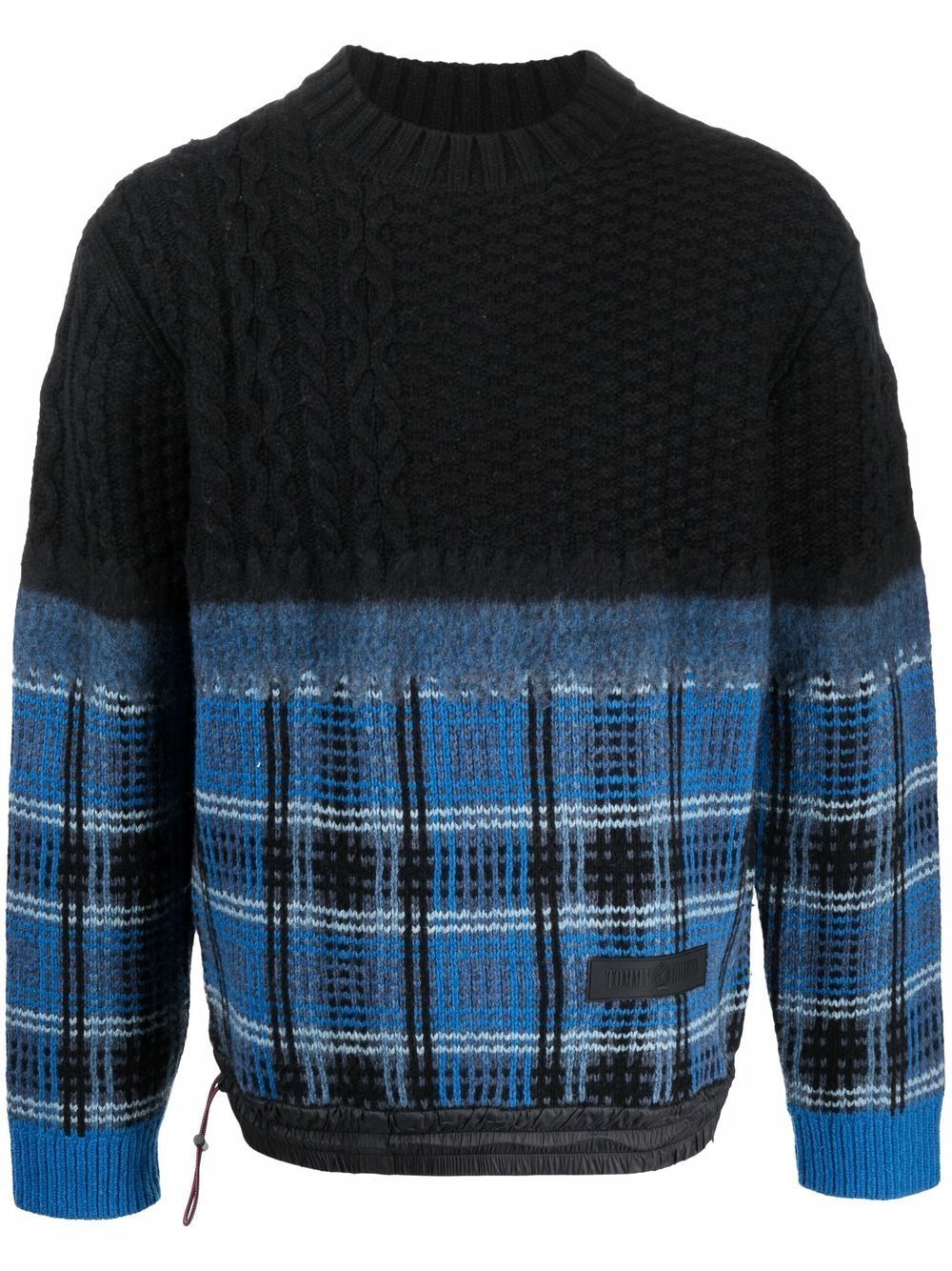 tommy hilfiger tartan jumper