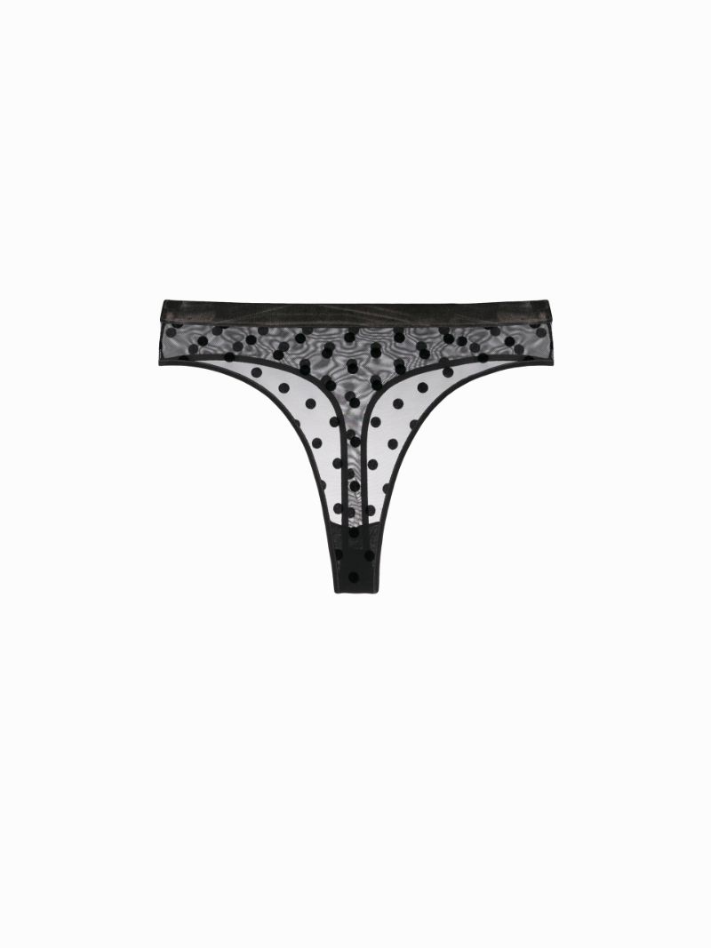 Tommy Hilfiger Tommy x Zendaya polka dot sheer thong | Eraldo.com US